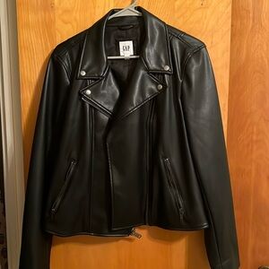 Gap Faux Leather Moto Jacket